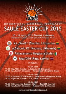 SAULĖ EASTER CUP 2015